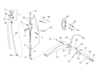 Αντλία φρένου πίσω